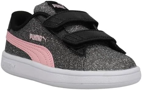 کفش اسنیکرز دخترانه پوما Smash V2 Glitz Glam V Slip On - مشکی