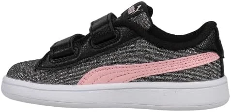 کفش اسنیکرز دخترانه پوما Smash V2 Glitz Glam V Slip On - مشکی