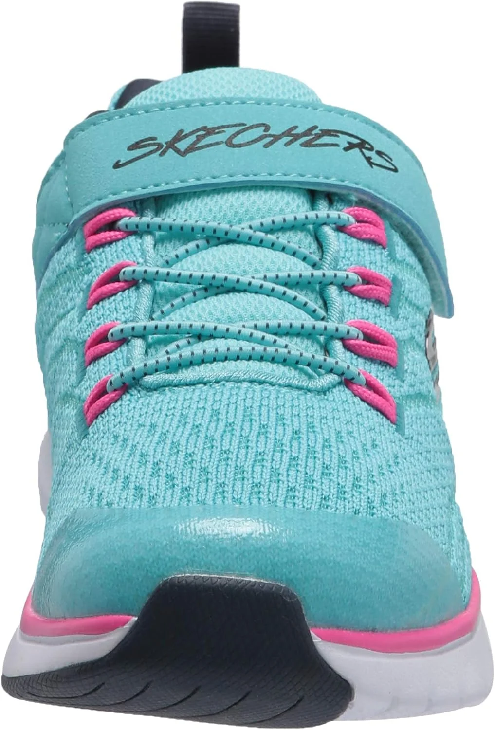 کفش ورزشی دخترانه اسکیچرز، سبک وزن، دارای فوم حافظه دار خنک کننده هوا، فیروزه ای/چند رنگ، سایز 2 کفش ورزشی دخترانه اسکیچرز، سبک وزن، دارای فوم حافظه دار خنک کننده هوا، فیروزه ای/چند رنگ، سایز 2