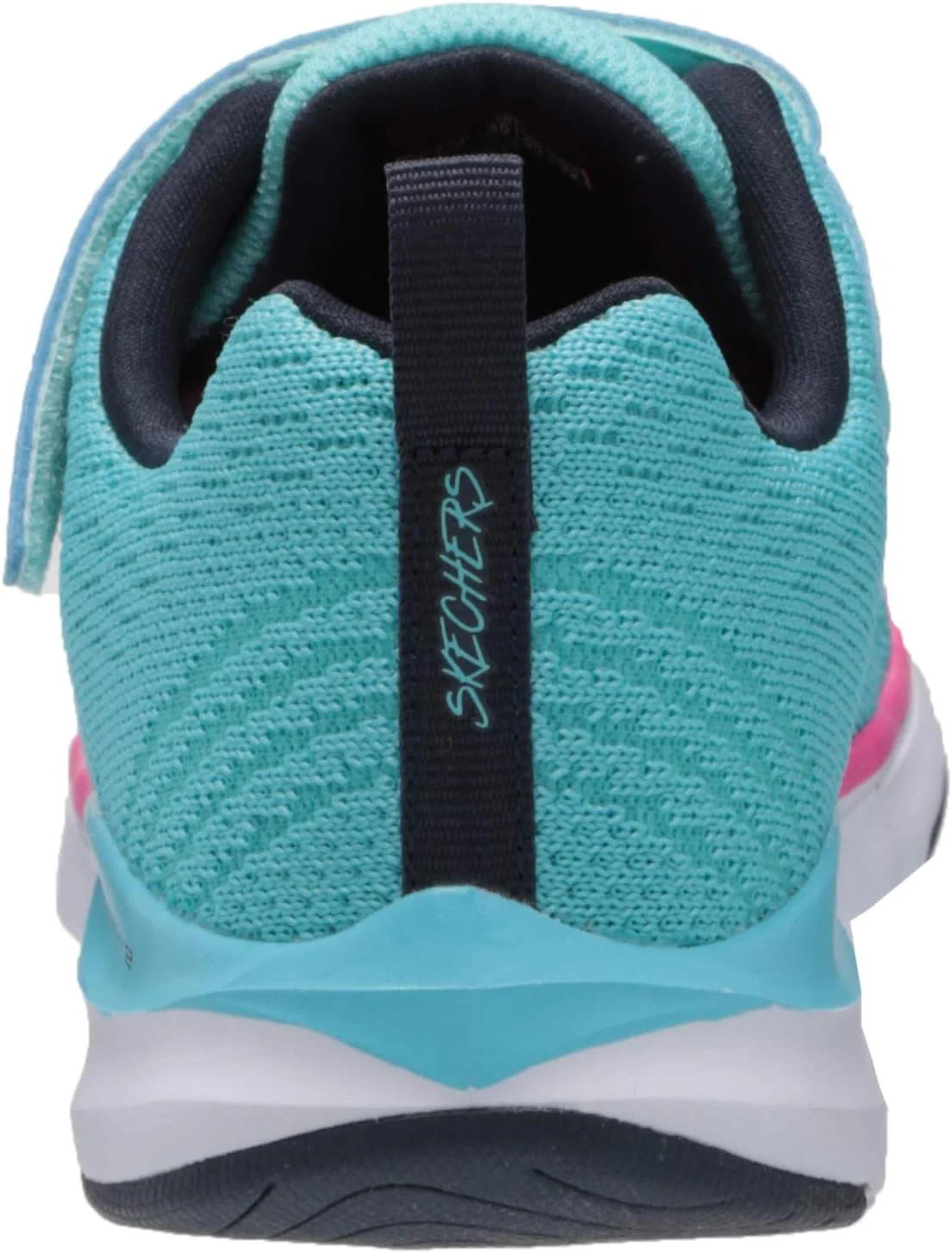 کفش ورزشی دخترانه اسکیچرز، سبک وزن، دارای فوم حافظه دار خنک کننده هوا، فیروزه ای/چند رنگ، سایز 2 کفش ورزشی دخترانه اسکیچرز، سبک وزن، دارای فوم حافظه دار خنک کننده هوا، فیروزه ای/چند رنگ، سایز 2