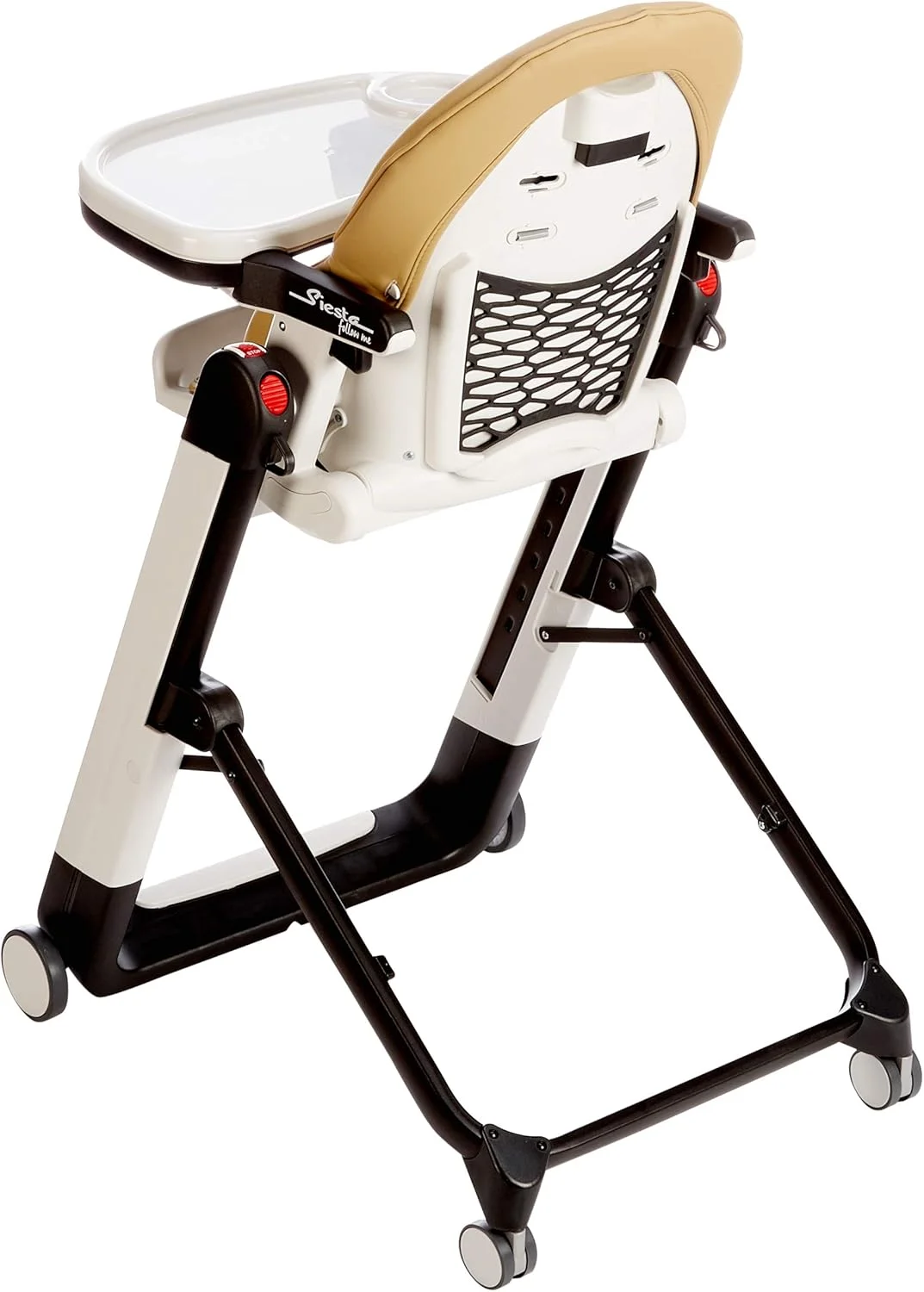 صندلی غذای چند منظوره و جمع و جور Peg Perego Siesta Follow Me برای کودکان، مناسب از بدو تولد تا 3 سال (تا 15 کیلوگرم) - Noce