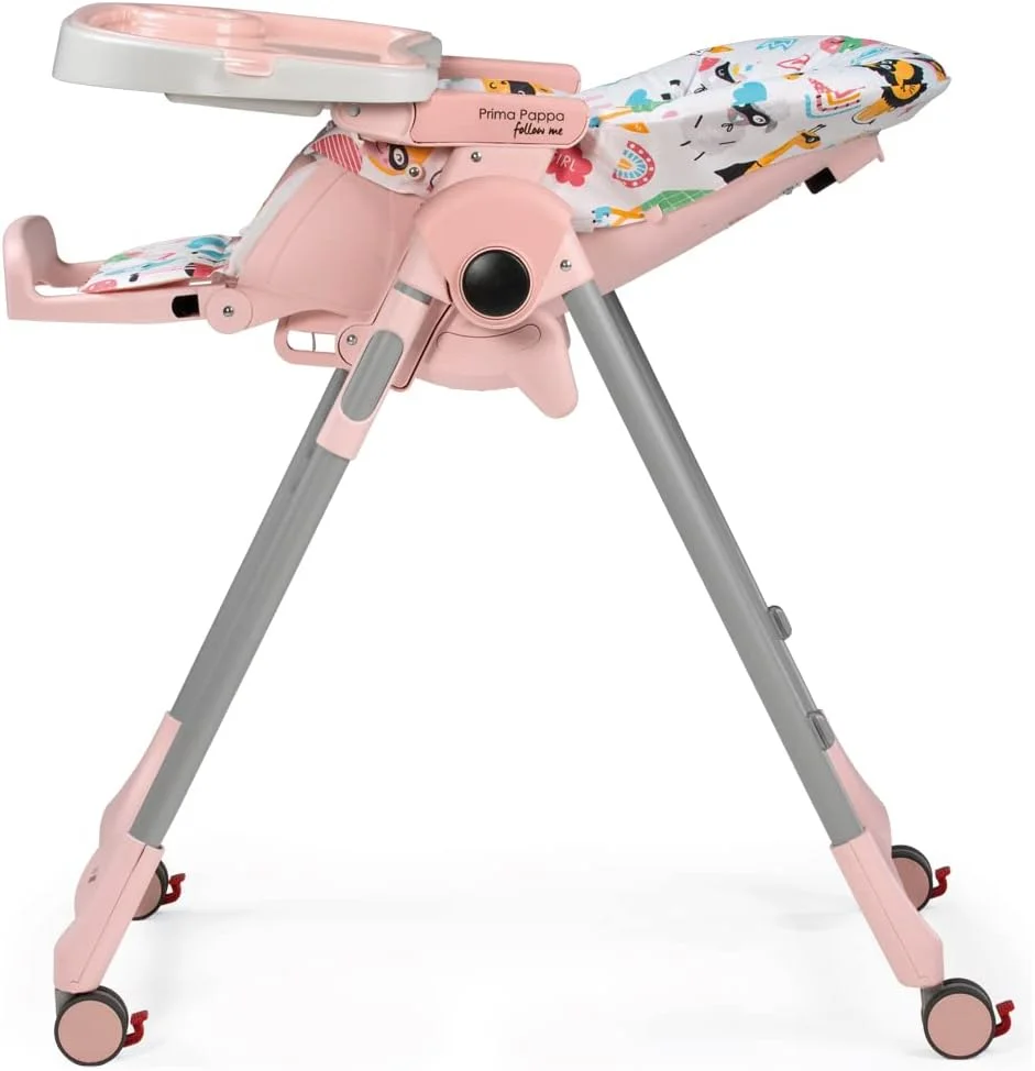 صندلی غذای کودک پرگو مدل Prima Pappa Follow Me - صندلی غذاخوری و تکیه گاه چند منظوره با کمربند ایمنی 5 نقطه ای، چرخ های با حرکت آسان، قابل تنظیم در 7 ارتفاع مختلف، از 0 تا 36 ماهگی، طرح Super Girl صندلی غذای کودک پرگو مدل Prima Pappa Follow Me - صندلی غذاخوری و تکیه گاه چند منظوره با کمربند ایمنی 5 نقطه ای، چرخ های با حرکت آسان، قابل تنظیم در 7 ارتفاع مختلف، از 0 تا 36 ماهگی، طرح Super Girl