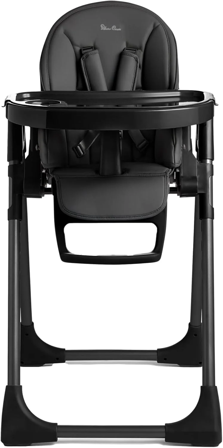صندلی غذای کودک سیلور کراس گورمت - صندلی غذای سبک و قابل حمل برای نوزادان تا 3 سال - صندلی تاشو کودک، تمیز کردن آسان، با تکیه گاه عمیق و 7 موقعیت ارتفاع صندلی غذای کودک سیلور کراس گورمت - صندلی غذای سبک و قابل حمل برای نوزادان تا 3 سال - صندلی تاشو کودک، تمیز کردن آسان، با تکیه گاه عمیق و 7 موقعیت ارتفاع