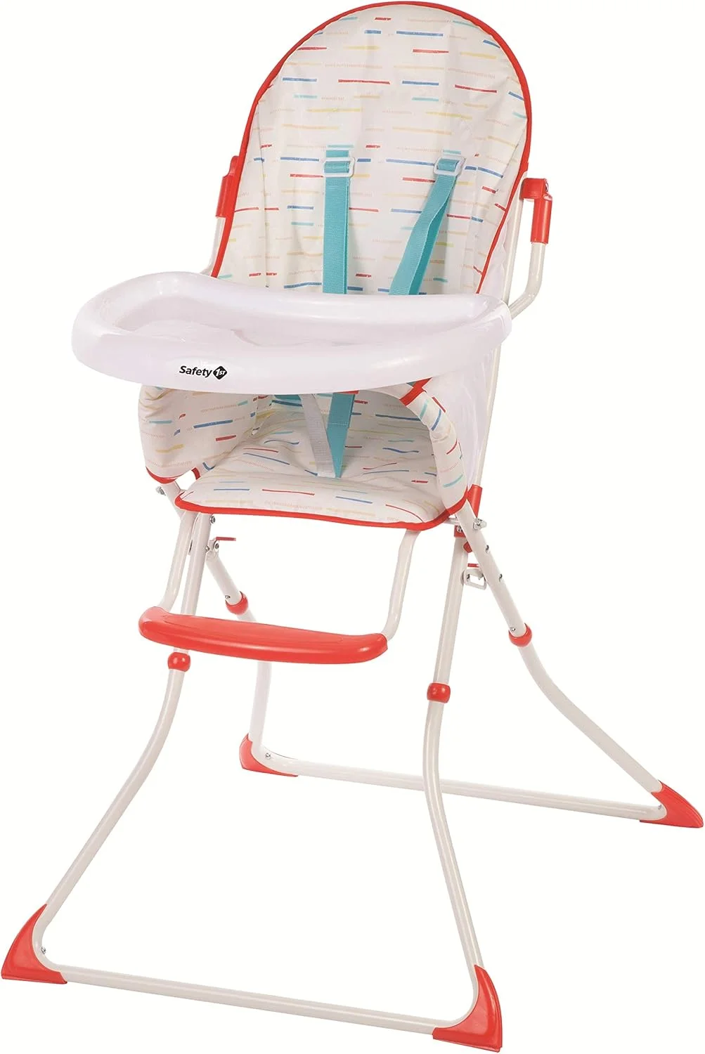 صندلی غذای کودک Safety 1st Kanji، خط قرمز، تکه 1 صندلی غذای کودک Safety 1st Kanji، خط قرمز، تکه 1