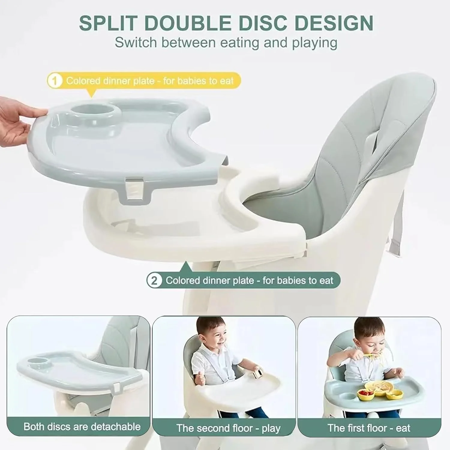 صندلی غذای کودک 6 در 1 با سینی جداشدنی و پشتی و ارتفاع قابل تنظیم، تاشو و تبدیلشدنی، صندلی غذاخوری تاشو کودک برای نوزادان 0-6 ساله و تغذیه، صندلی غذای کودک، صندلی غذاخوری کودک صندلی غذای کودک 6 در 1 با سینی جداشدنی و پشتی و ارتفاع قابل تنظیم، تاشو و تبدیلشدنی، صندلی غذاخوری تاشو کودک برای نوزادان 0-6 ساله و تغذیه، صندلی غذای کودک، صندلی غذاخوری کودک