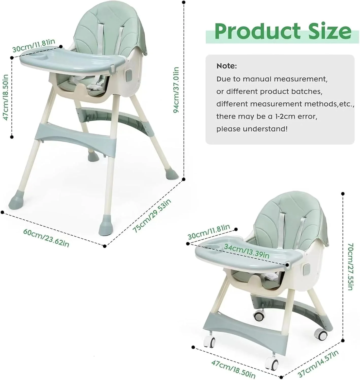 صندلی غذای کودک 6 در 1 با سینی جداشدنی و پشتی و ارتفاع قابل تنظیم، تاشو و تبدیلشدنی، صندلی غذاخوری تاشو کودک برای نوزادان 0-6 ساله و تغذیه، صندلی غذای کودک، صندلی غذاخوری کودک صندلی غذای کودک 6 در 1 با سینی جداشدنی و پشتی و ارتفاع قابل تنظیم، تاشو و تبدیلشدنی، صندلی غذاخوری تاشو کودک برای نوزادان 0-6 ساله و تغذیه، صندلی غذای کودک، صندلی غذاخوری کودک