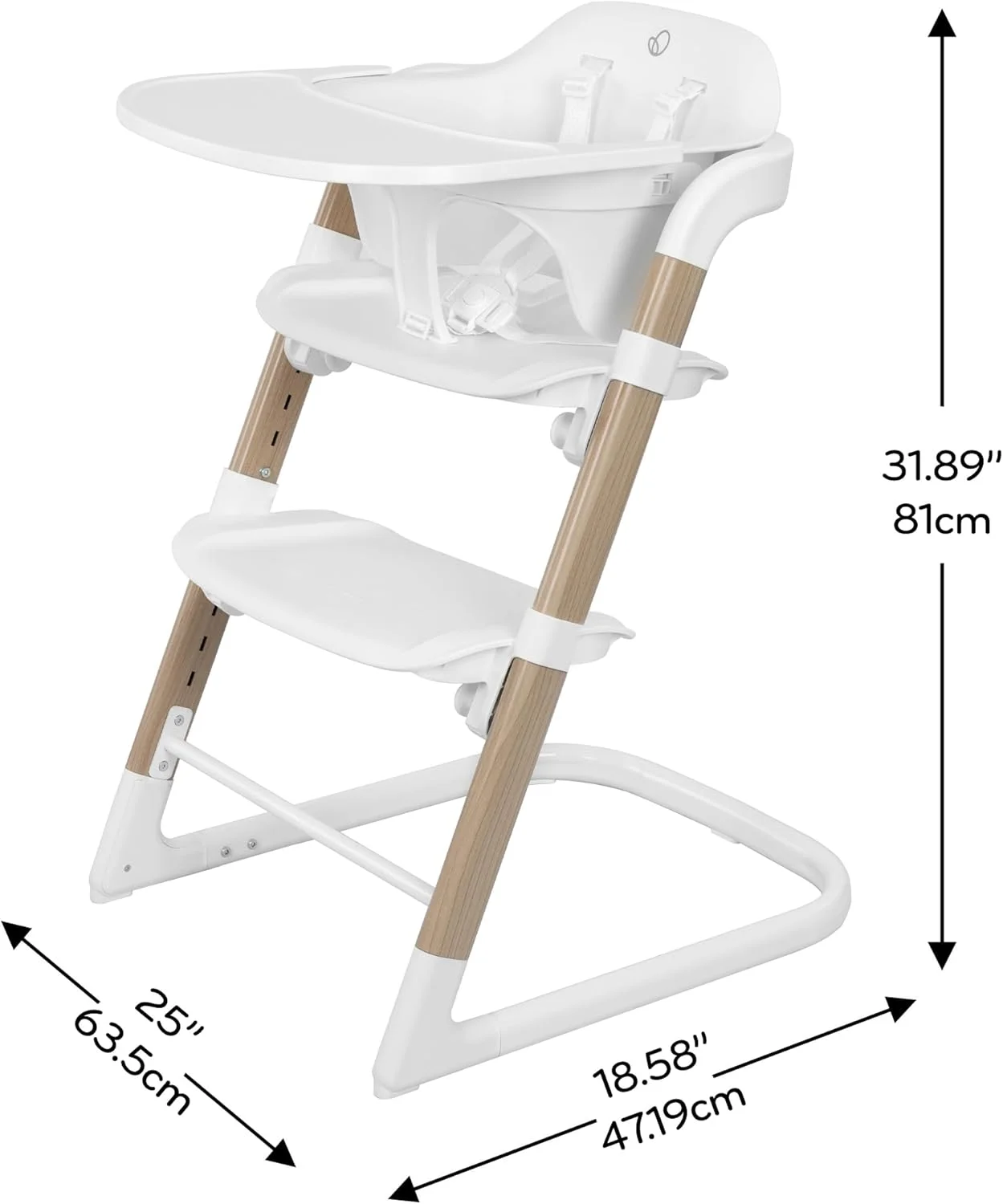 صندلی غذای چند مرحله ای RightSeat (سفید نمکی) صندلی غذای چند مرحله ای RightSeat (سفید نمکی)