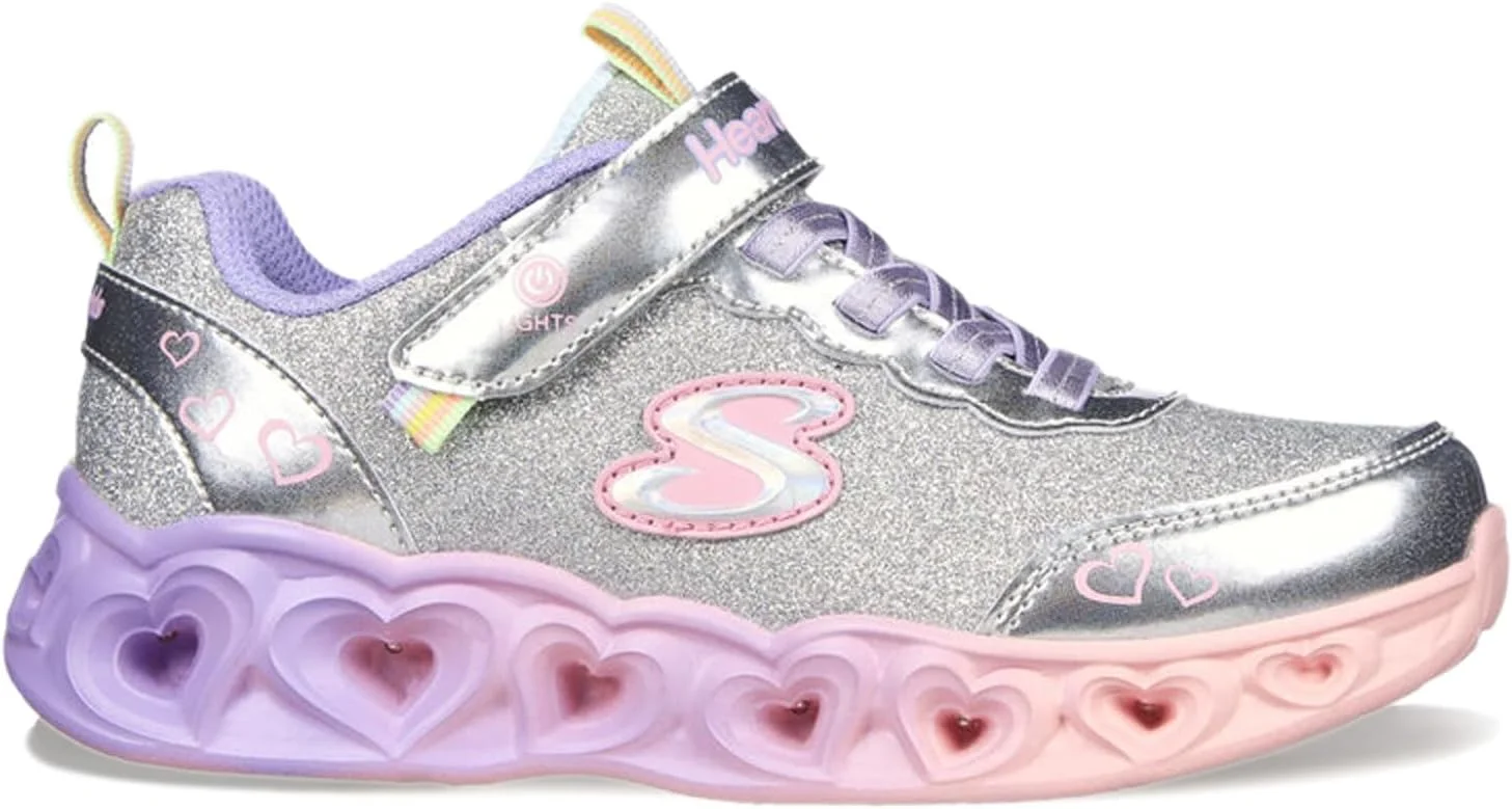 کفش دخترانه اسکیچرز مدل Heart Lights - Color Joyful کفش دخترانه اسکیچرز مدل Heart Lights - Color Joyful