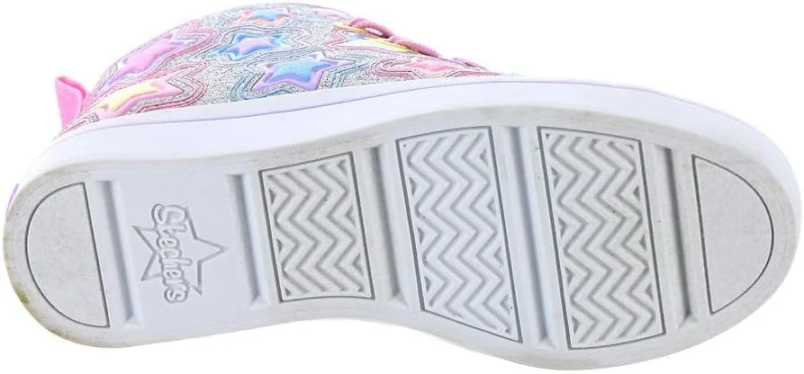 کفش کتانی چراغ دار دخترانه Skechers Twinkle Toes TWI-Lites 2.0-Star Gloss کفش کتانی چراغ دار دخترانه Skechers Twinkle Toes TWI-Lites 2.0-Star Gloss