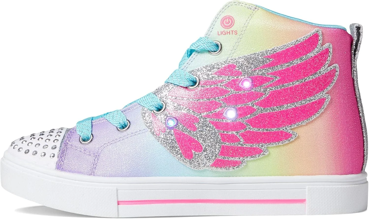 کفش دخترانه اسکیچرز Twinkle Sparks - Wing Charm کفش دخترانه اسکیچرز Twinkle Sparks - Wing Charm