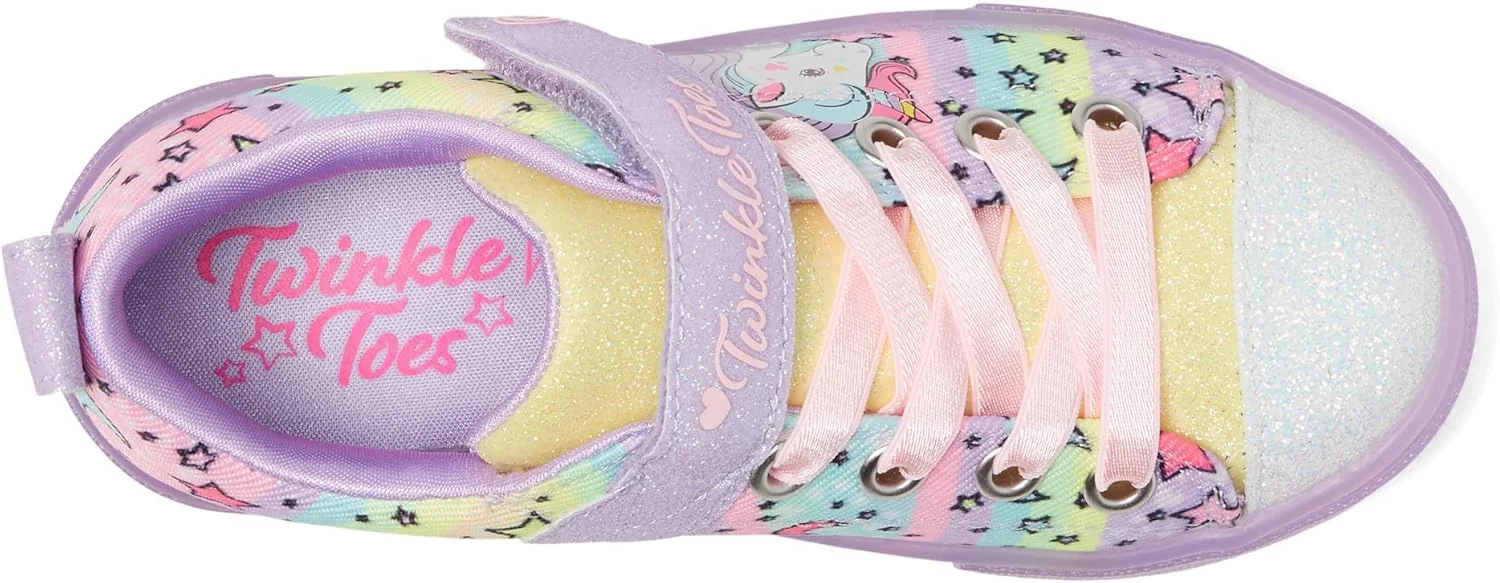 کفش دخترانه اسکیچرز Twinkle Toes Twinkle Sparks Ice-unicorn Bu کفش دخترانه اسکیچرز Twinkle Toes Twinkle Sparks Ice-unicorn Bu