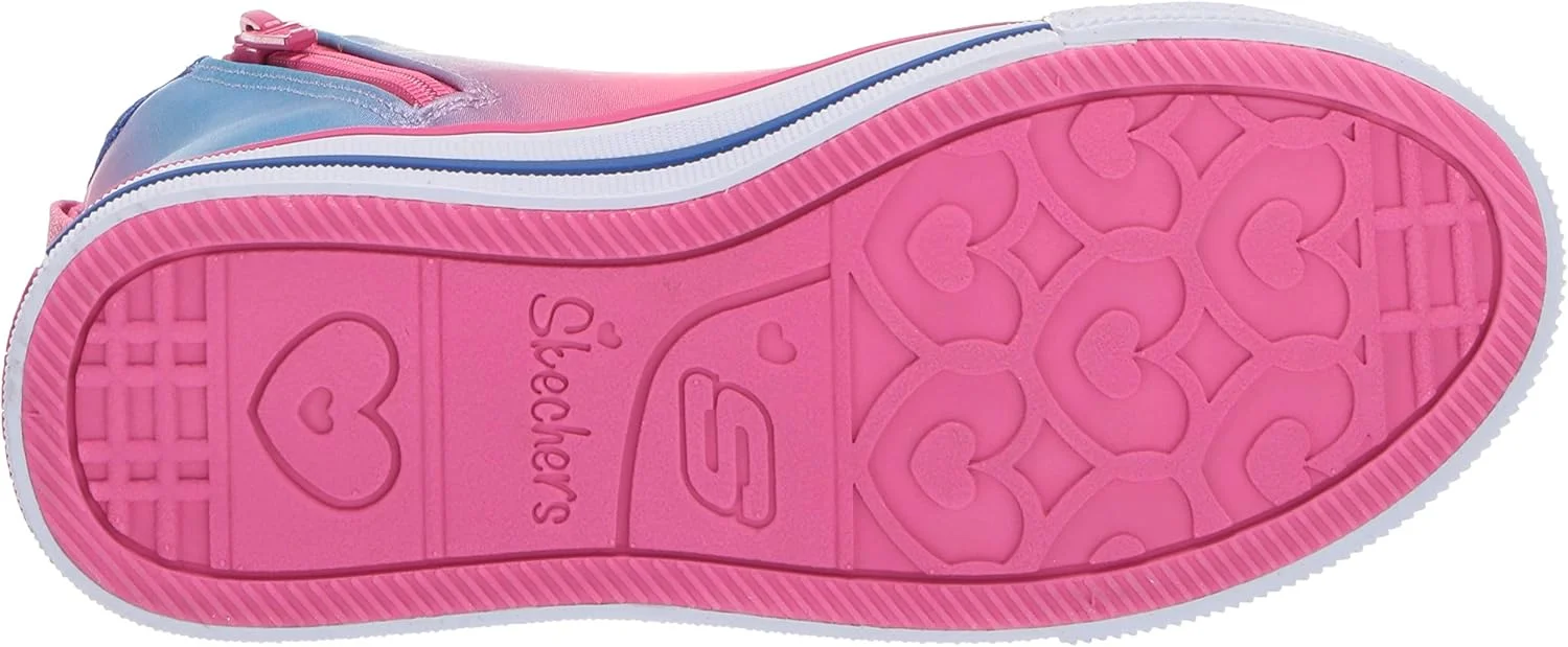 کفش کتانی چراغ دار دخترانه Skechers مدل Le Lite-Sparkle Princess کفش کتانی چراغ دار دخترانه Skechers مدل Le Lite-Sparkle Princess