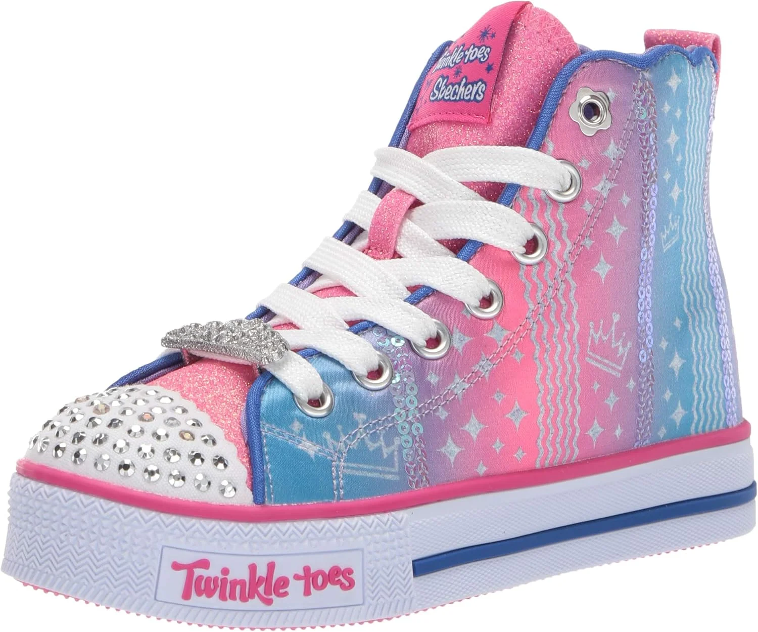 کفش کتانی دخترانه/پسرانه اسکیچرز مدل Le Lite-Sparkle Princess