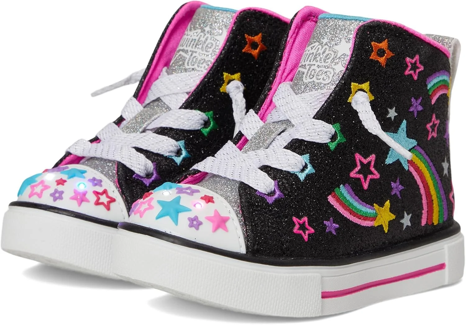 کفش کتانی دخترانه اسکیچرز مدل Twinkle Sparks 314831n (مناسب نوپا)