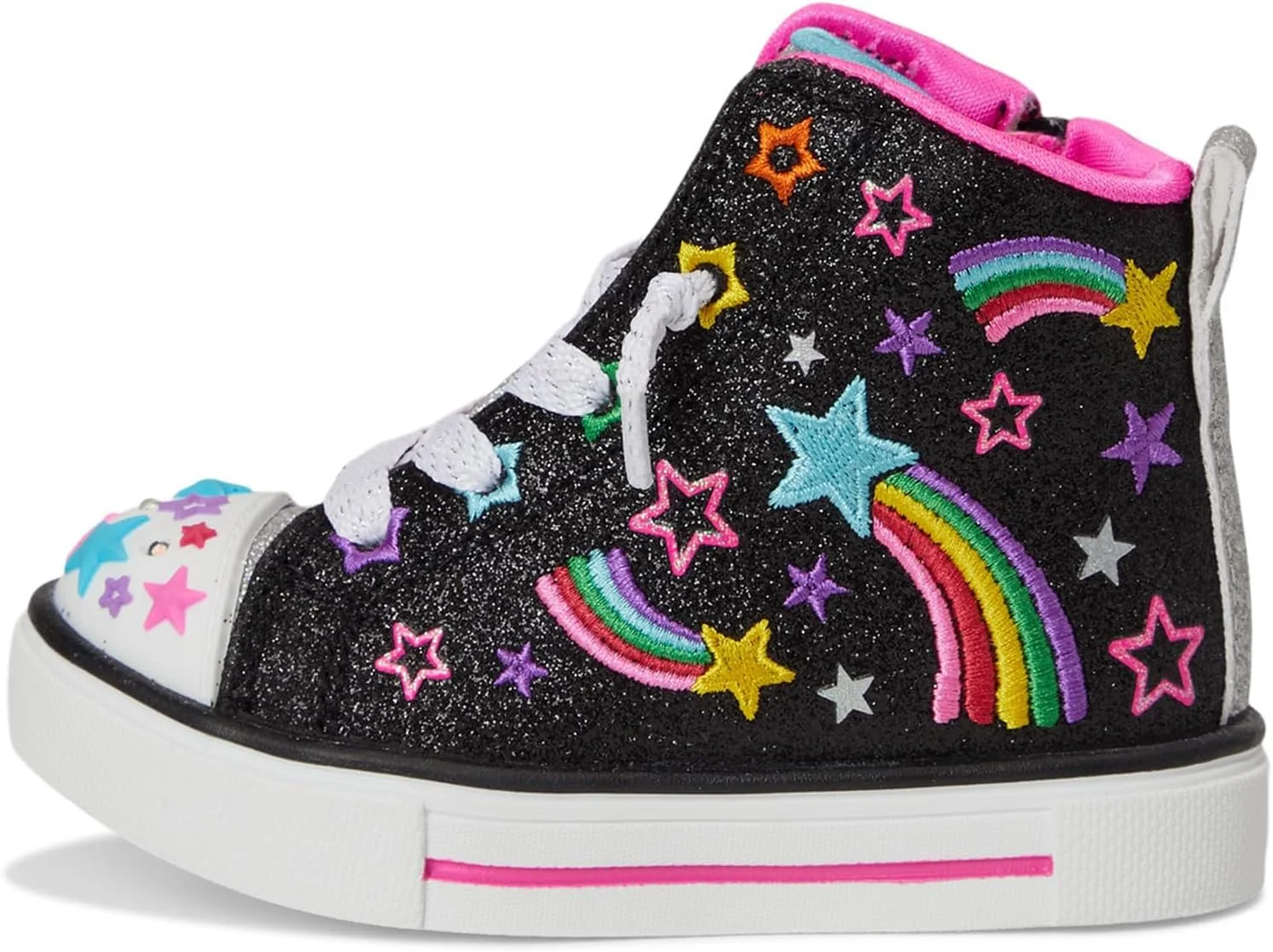 کفش کتانی دخترانه اسکیچرز مدل Twinkle Sparks 314831n (مناسب نوپا)