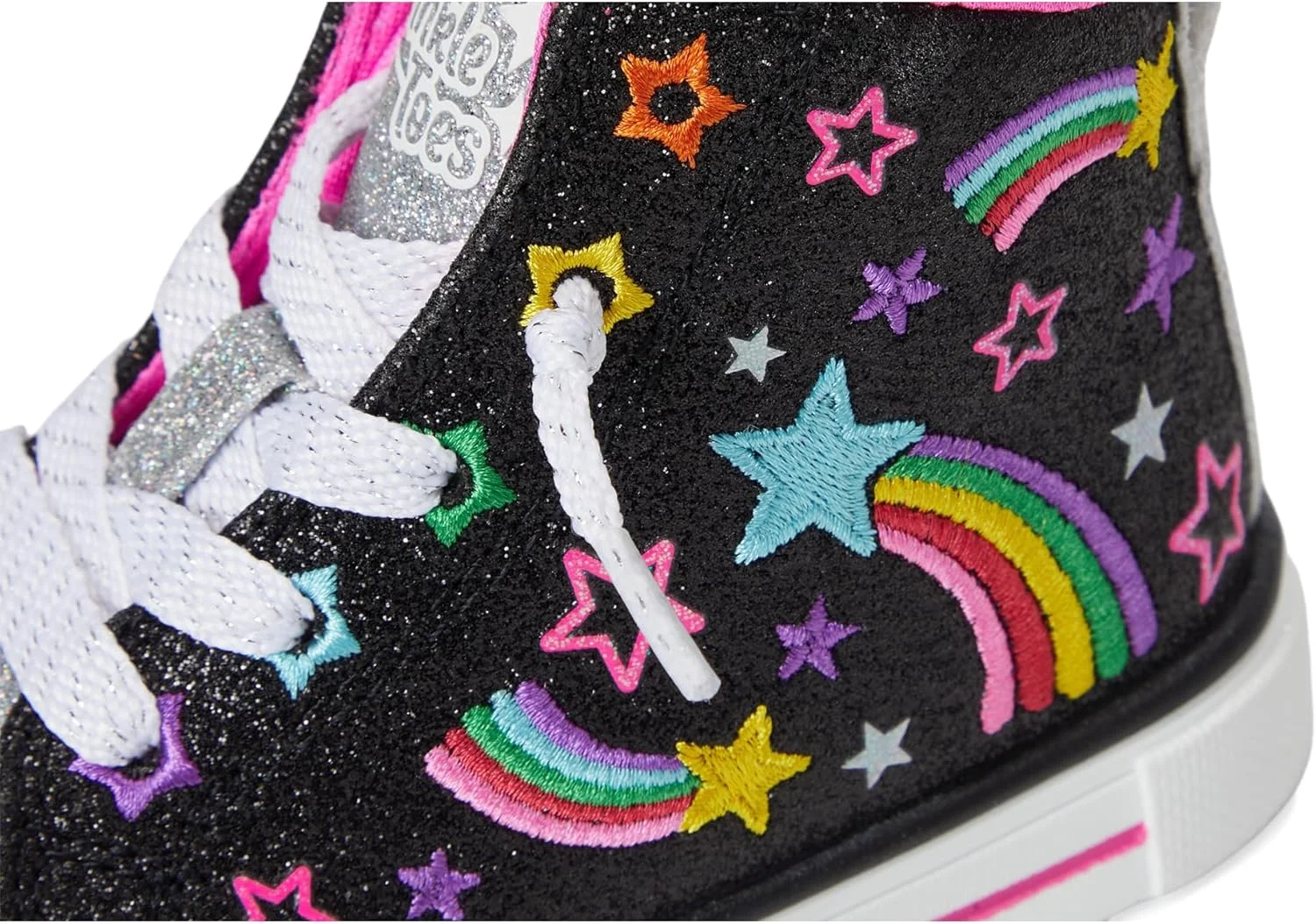 کفش کتانی دخترانه اسکیچرز مدل Twinkle Sparks 314831n (مناسب نوپا)