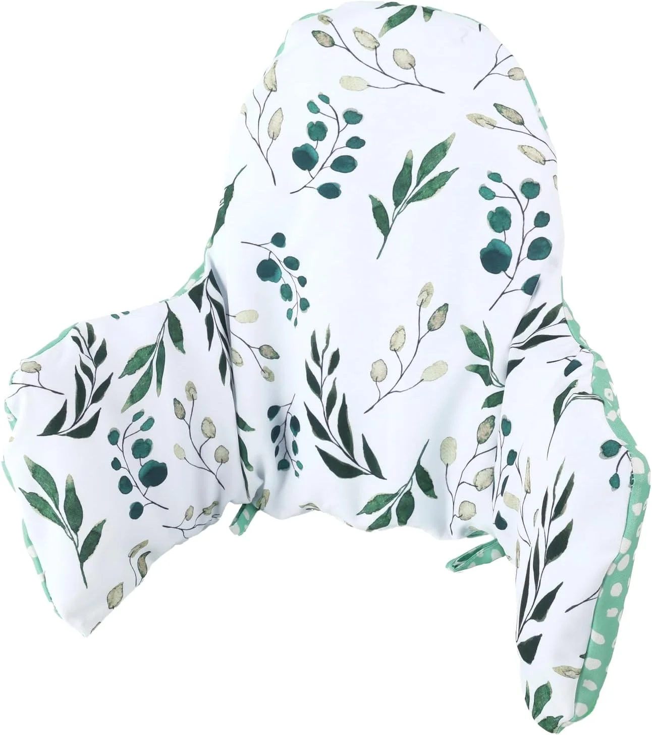 بالشتک صندلی غذای کودک Oasisgalore، روکش پد صندلی غذا برای صندلی بلند IKEA Antilop با بالشتک بادی داخلی (برگ تازه)