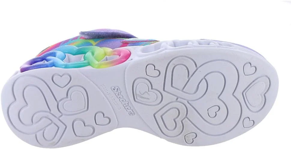 کفش کتانی دخترانه Skechers Kids مدل Infinite Heart Lights، یاسی/چند رنگ، سایز 3 کودکانه کفش کتانی دخترانه Skechers Kids مدل Infinite Heart Lights، یاسی/چند رنگ، سایز 3 کودکانه