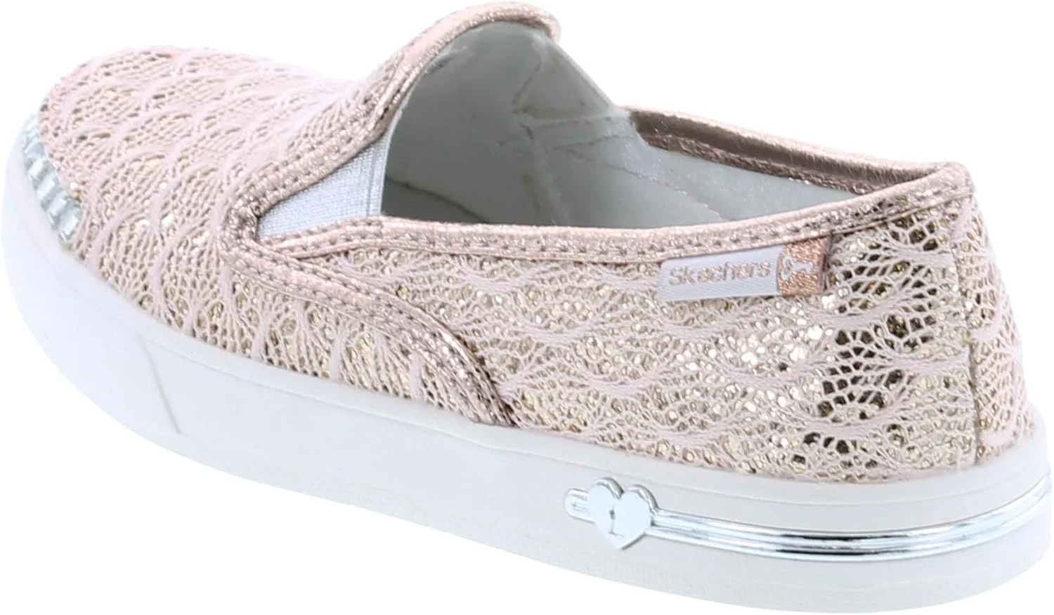 کفش اسنیکرز دخترانه اسکیچرز مدل Shoutouts Crochet Crush Slip-On
