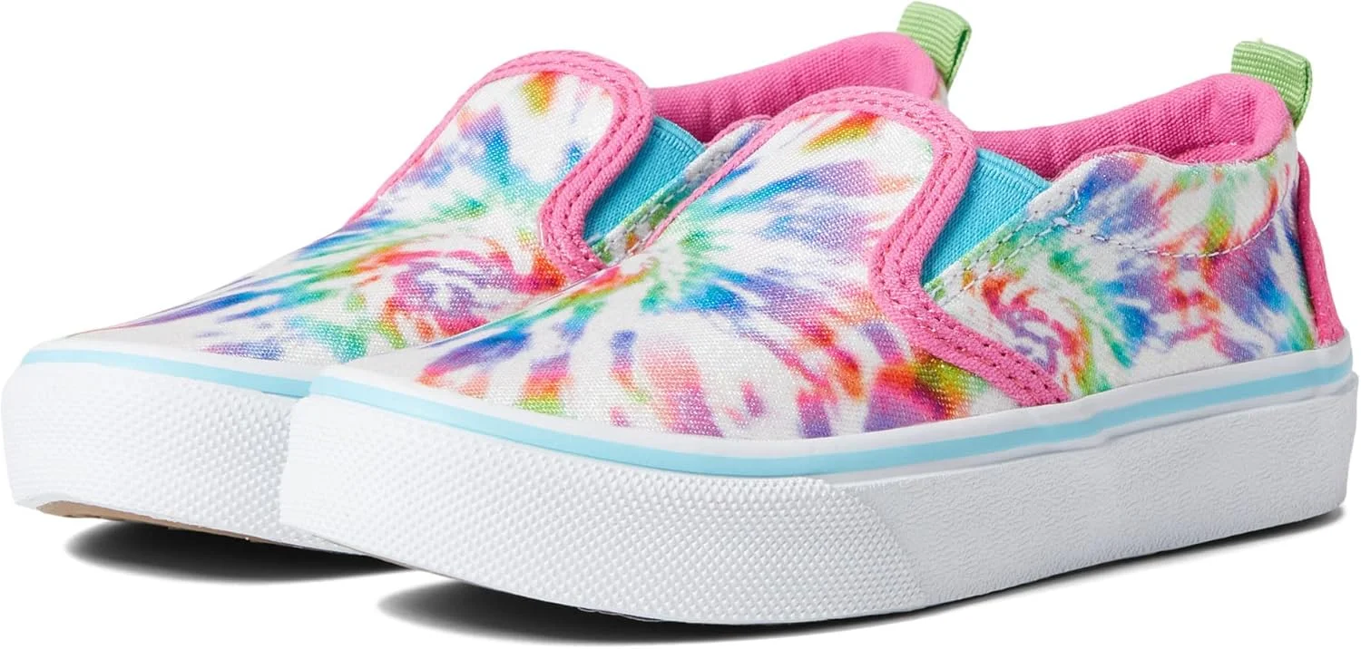 کفش ورزشی دخترانه اسکیچرز مدل Marley JR، سفید/چند رنگ، سایز 3 کودک کوچک