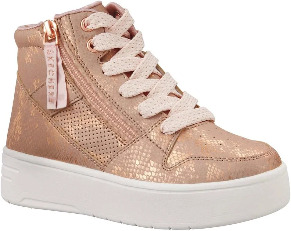 کفش کتانی ساق بلند خیابانی Skechers Unisex-Child Street Court