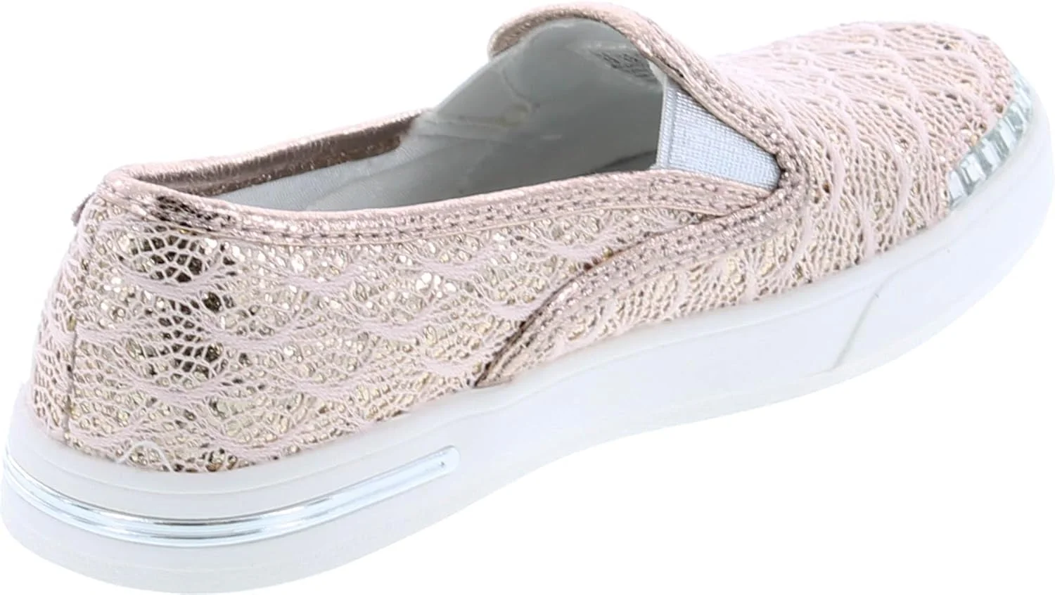 کفش اسنیکرز دخترانه اسکیچرز مدل Shoutouts Crochet Crush Slip-On کفش اسنیکرز دخترانه اسکیچرز مدل Shoutouts Crochet Crush Slip-On