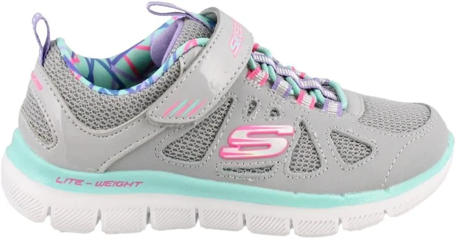 کفش ورزشی دخترانه Skechers مدل Skech Appeal 2.0 Simplistic خاکستری چند رنگ سایز 2M