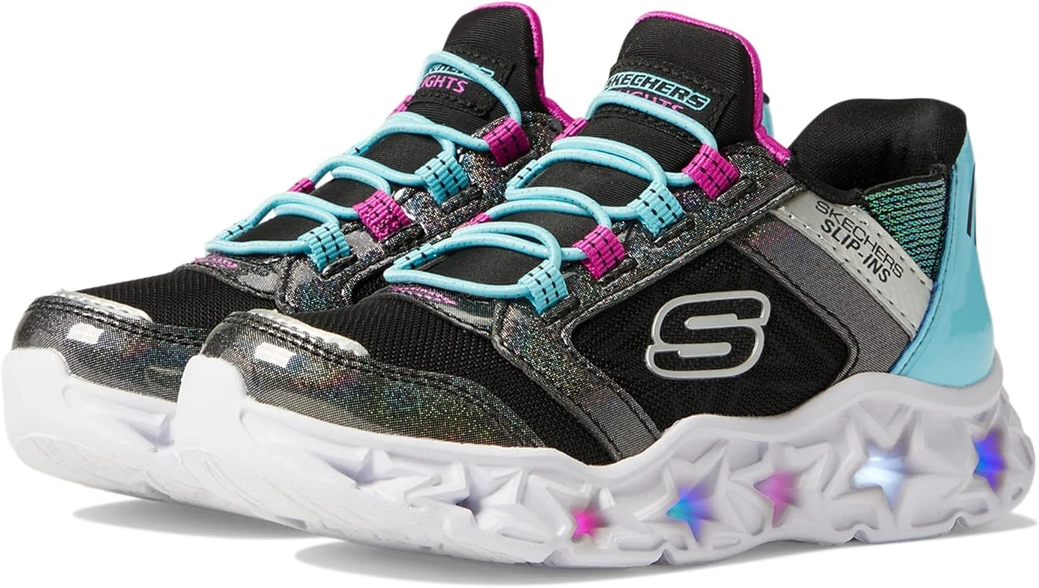 کفش ورزشی دخترانه اسکیچرز مدل Skechers 303701l Bkmt کفش ورزشی دخترانه اسکیچرز مدل Skechers 303701l Bkmt