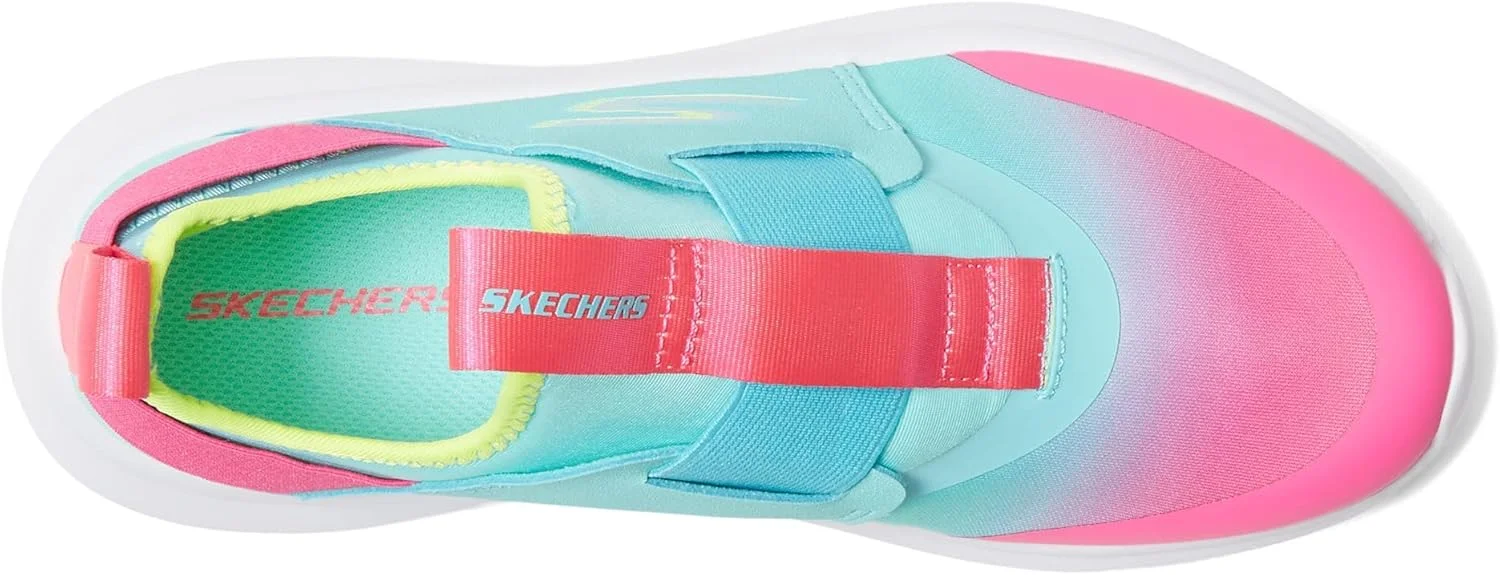 کفش اسکیچرز دخترانه مدل Skech Fast-Ombre Sunset، آبی/صورتی، سایز 3 کودک