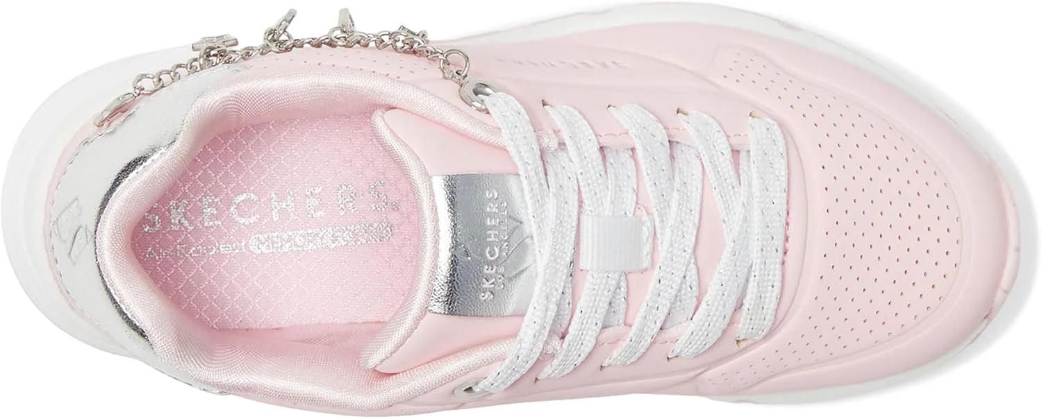 کفش کتانی دخترانه Skechers مدل Uno Gen1 310343l (بچه کوچک/بزرگ)، صورتی/نقره ای، سایز 6 بچه بزرگ کفش کتانی دخترانه Skechers مدل Uno Gen1 310343l (بچه کوچک/بزرگ)، صورتی/نقره ای، سایز 6 بچه بزرگ