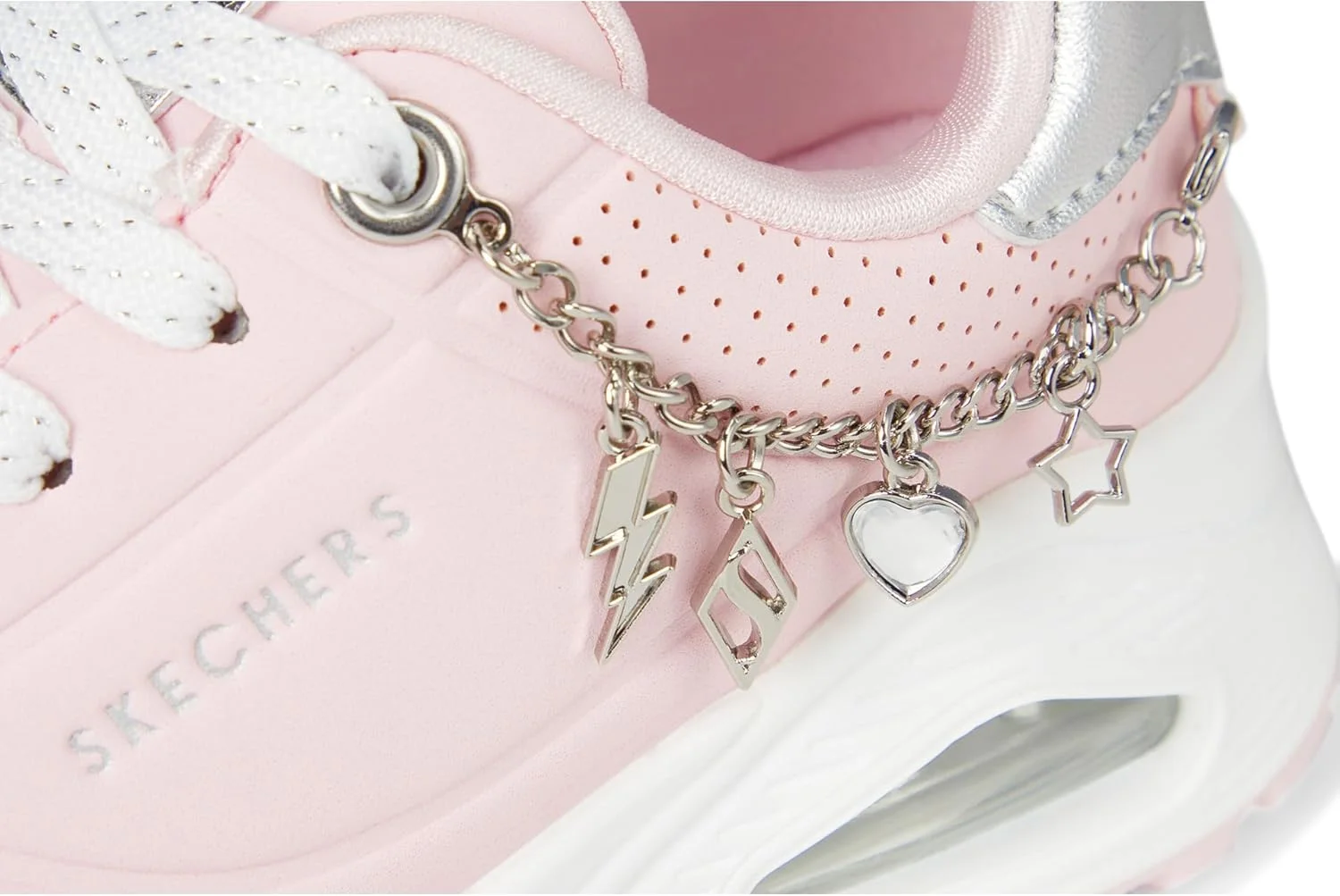 کفش کتانی دخترانه Skechers مدل Uno Gen1 310343l (بچه کوچک/بزرگ)، صورتی/نقره ای، سایز 6 بچه بزرگ کفش کتانی دخترانه Skechers مدل Uno Gen1 310343l (بچه کوچک/بزرگ)، صورتی/نقره ای، سایز 6 بچه بزرگ