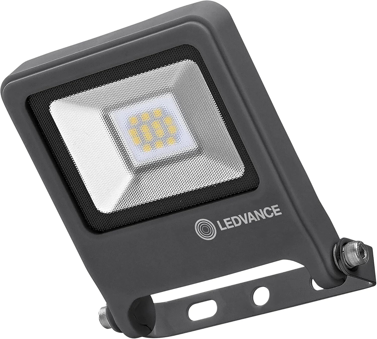 چراغ LED پروژکتوری LEDVANCE: برای دیوار، ENDURA© FLOOD نور سفید سرد / 10 وات، 220…240 ولت، زاویه تابش: 120 درجه، سفید سرد، 4000 کلوین، جنس بدنه: آلومینیوم، IP65، بسته 1 عددی