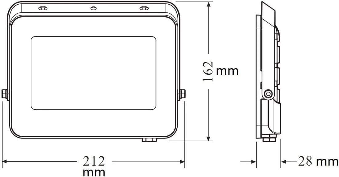 چراغ LED پروژکتوری اکو 50 وات LEDVANCE نور گرم سفید کد 4058075230897 چراغ LED پروژکتوری اکو 50 وات LEDVANCE نور گرم سفید کد 4058075230897