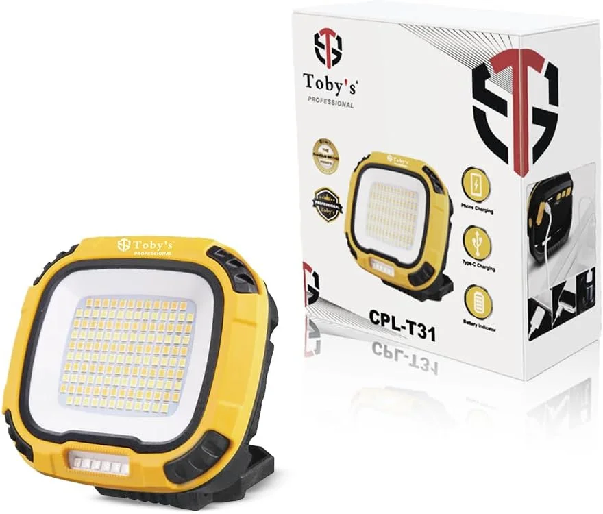 چراغ قوه LED توبی مدل CPL-T31 – نور چند رنگ قابل شارژ 4000mAh با حالت SOS و روشنایی قدرتمند، ایده آل برای کار در فضای باز و استفاده در مواقع اضطراری چراغ قوه LED توبی مدل CPL-T31 – نور چند رنگ قابل شارژ 4000mAh با حالت SOS و روشنایی قدرتمند، ایده آل برای کار در فضای باز و استفاده در مواقع اضطراری