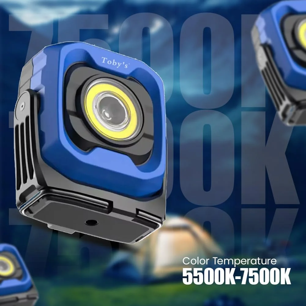 چراغ قوه LED مغناطیسی فوق العاده روشن توبی مدل CPL-T36 - چرخش 360 درجه، شارژ سریع USB-C، طراحی جمع و جور، 3 حالت نور، نورپردازی همه کاره برای کار، فضای باز و استفاده اضطراری چراغ قوه LED مغناطیسی فوق العاده روشن توبی مدل CPL-T36 - چرخش 360 درجه، شارژ سریع USB-C، طراحی جمع و جور، 3 حالت نور، نورپردازی همه کاره برای کار، فضای باز و استفاده اضطراری