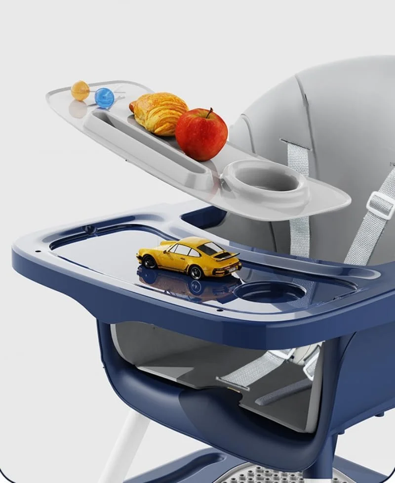 صندلی غذای کودک 8 در 1 TOYBY، صندلی غذای قابل تنظیم/صندلی تقویت کننده غذاخوری/ست میز و صندلی کودک نوپا/میز بلوک ساختمانی کودک نوپا با مهار ایمنی و سینی قابل جابجایی، پاکسازی آسان صندلی غذای کودک 8 در 1 TOYBY، صندلی غذای قابل تنظیم/صندلی تقویت کننده غذاخوری/ست میز و صندلی کودک نوپا/میز بلوک ساختمانی کودک نوپا با مهار ایمنی و سینی قابل جابجایی، پاکسازی آسان