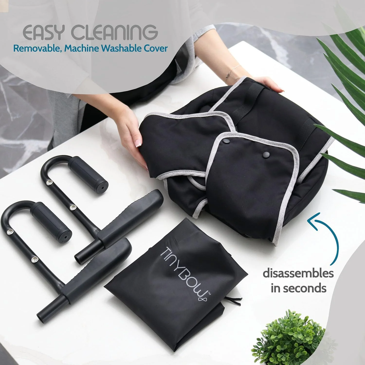 صندلی غذای کودک Tinybow مدل Hook On، صندلی غذای متصل به میز - صندلی غذای گیره ای برای میز، صندلی غذای قابل حمل برای مسافرت، صندلی غذای کودک - صندلی کودک قابل حمل برای غذا خوردن صندلی غذای کودک Tinybow مدل Hook On، صندلی غذای متصل به میز - صندلی غذای گیره ای برای میز، صندلی غذای قابل حمل برای مسافرت، صندلی غذای کودک - صندلی کودک قابل حمل برای غذا خوردن