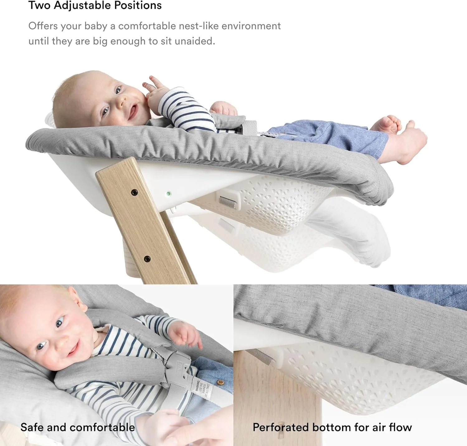 صندلی استوکه تریپ تراپ® به همراه ست نوزادی - طبیعی