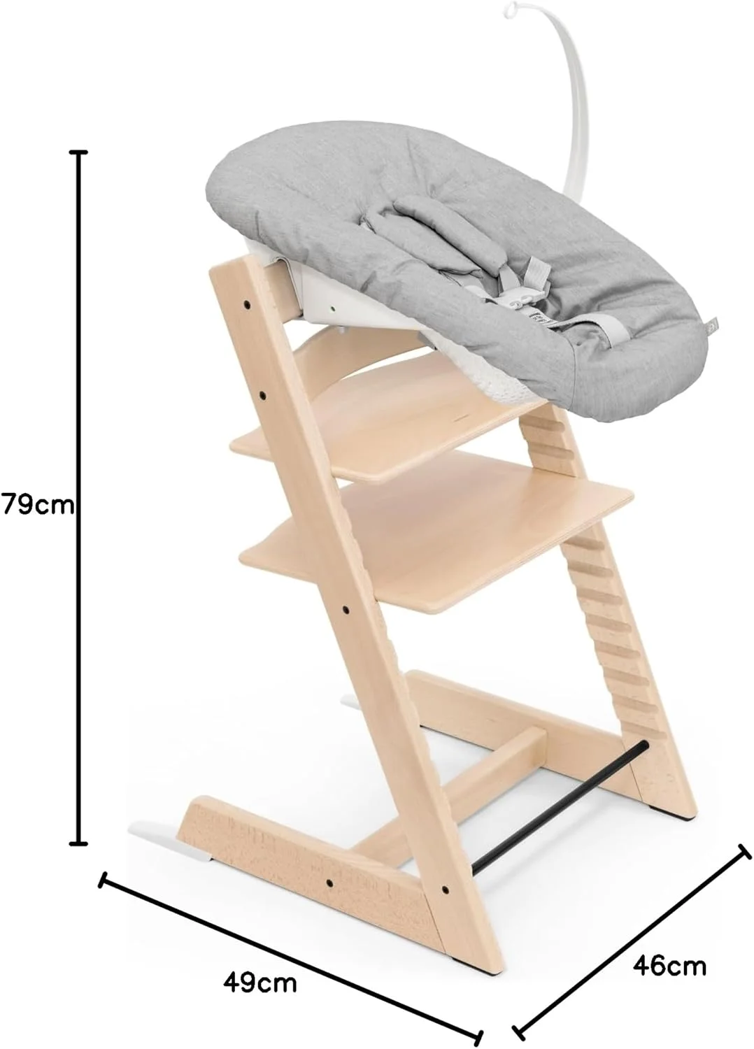 صندلی استوکه تریپ تراپ® به همراه ست نوزادی - طبیعی