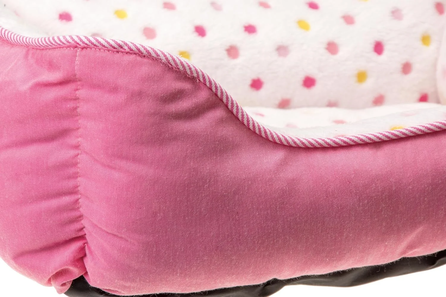تخت خواب گربه کارلی مدل Dot Pink، ابعاد 55x50 سانتی متر، وزن 200 گرم تخت خواب گربه کارلی مدل Dot Pink، ابعاد 55x50 سانتی متر، وزن 200 گرم