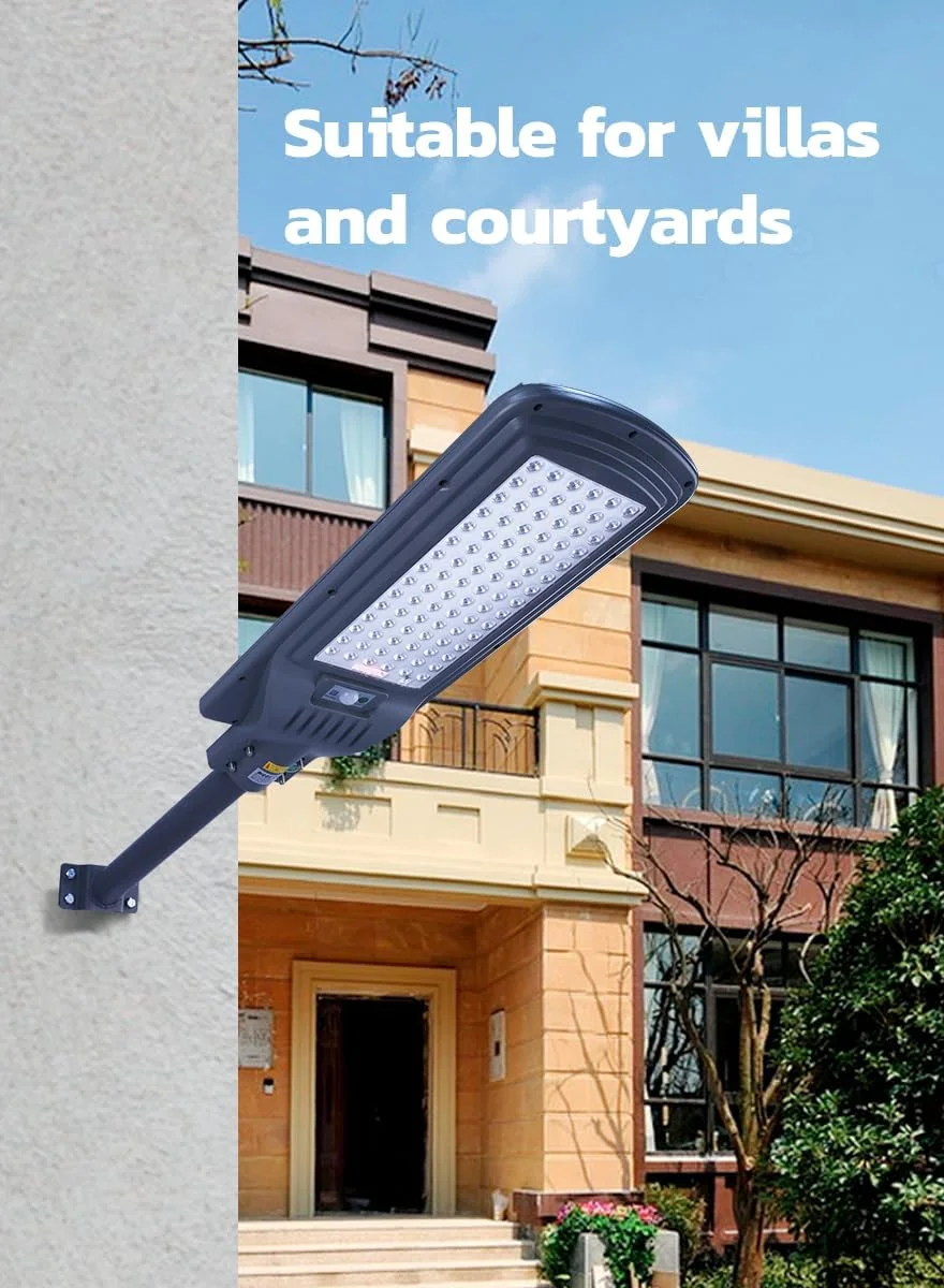 چراغ خیابانی خورشیدی MODI، چراغ های خیابانی خورشیدی 15 واتی، چراغ حسگر حرکتی ضد آب IP65 با کنترل از راه دور، چراغ خورشیدی برای حیاط، باغ، خیابان، زمین بسکتبال چراغ خیابانی خورشیدی MODI، چراغ های خیابانی خورشیدی 15 واتی، چراغ حسگر حرکتی ضد آب IP65 با کنترل از راه دور، چراغ خورشیدی برای حیاط، باغ، خیابان، زمین بسکتبال