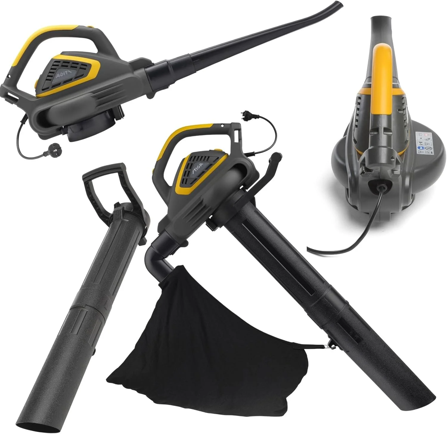 دمنده و مکنده برقی 2600 وات Stiga مدل BL-130c V با حداکثر نرخ جریان هوای 7 متر مکعب در دقیقه. دارای کیسه جمع آوری برگ 45 لیتری (ساخت ایتالیا). دمنده و مکنده برقی 2600 وات Stiga مدل BL-130c V با حداکثر نرخ جریان هوای 7 متر مکعب در دقیقه. دارای کیسه جمع آوری برگ 45 لیتری (ساخت ایتالیا).