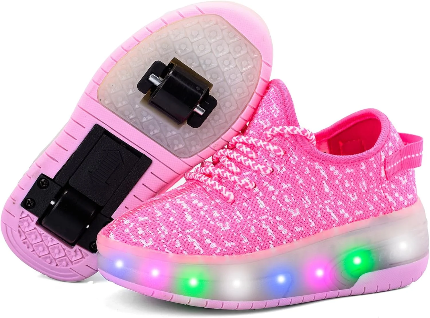 کفش های اسکیت غلتکی بچه گانه ZYANLING، کفش های کتانی برای پسران و دختران، کفش های پارکور فضای باز با 2 چرخ، کفش اسکیت یونیسکس، کفش های اسکیت جمع شونده برای ورزش های پیاده روی در پارک کودکان کفش های اسکیت غلتکی بچه گانه ZYANLING، کفش های کتانی برای پسران و دختران، کفش های پارکور فضای باز با 2 چرخ، کفش اسکیت یونیسکس، کفش های اسکیت جمع شونده برای ورزش های پیاده روی در پارک کودکان