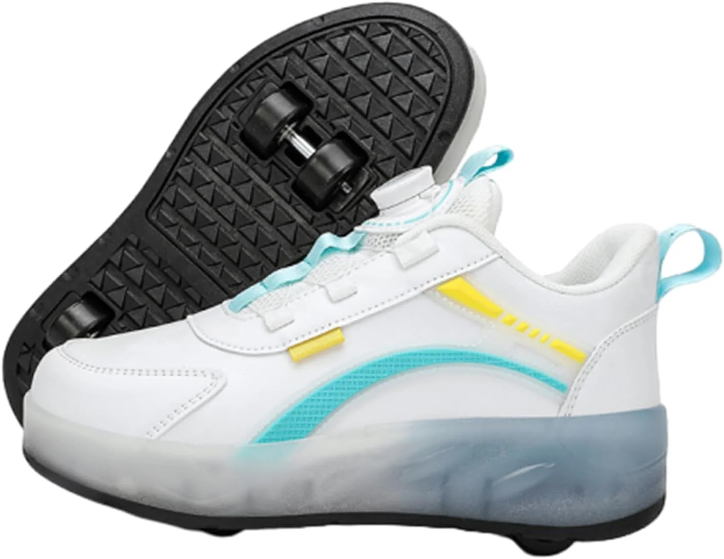 کفش های اسکیت غلتکی بچه گانه ZYANLING، کفش های کتانی برای پسران و دختران، کفش های پارکور فضای باز با 2 چرخ، کفش اسکیت یونیسکس، کفش های اسکیت جمع شونده برای ورزش های پیاده روی پارک کودکان کفش های اسکیت غلتکی بچه گانه ZYANLING، کفش های کتانی برای پسران و دختران، کفش های پارکور فضای باز با 2 چرخ، کفش اسکیت یونیسکس، کفش های اسکیت جمع شونده برای ورزش های پیاده روی پارک کودکان