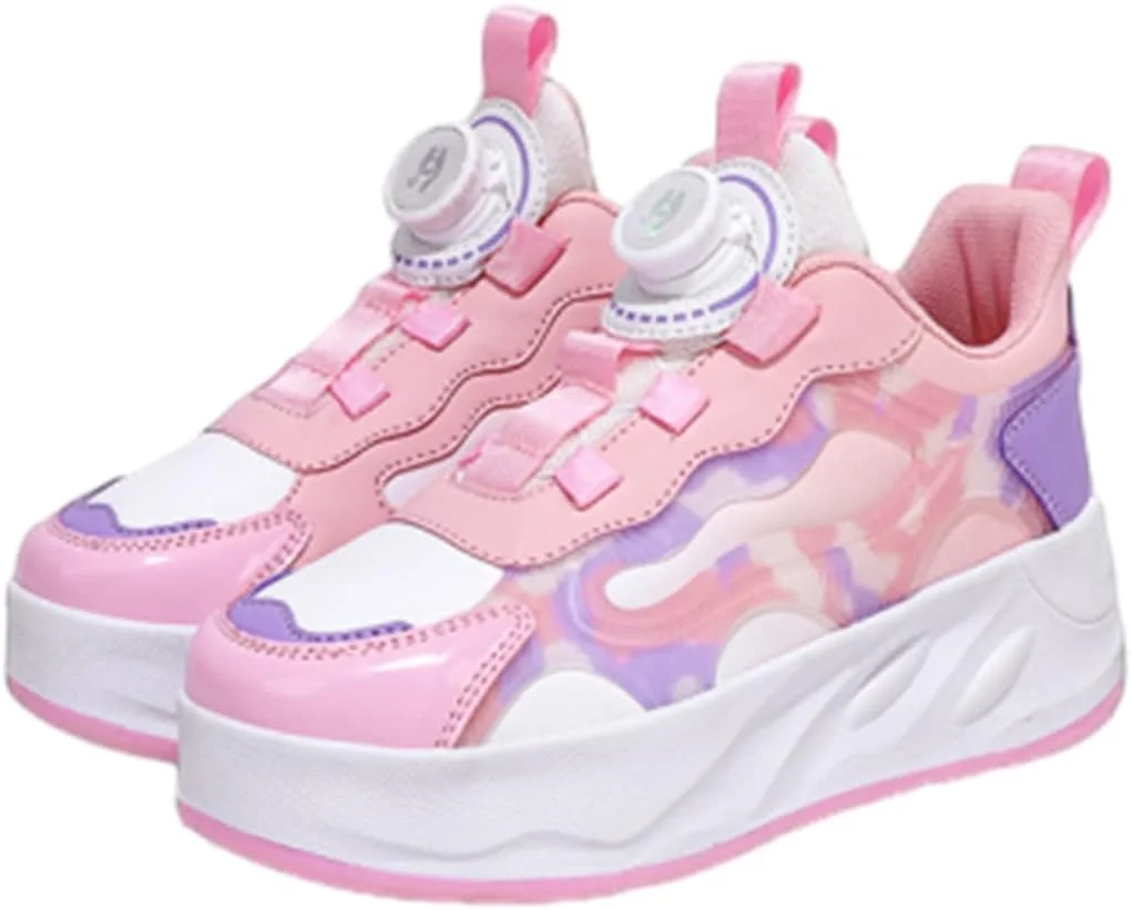 کفش های اسکیت غلتکی بچه گانه ZYANLING، کفش های کتانی برای پسران و دختران، کفش های پارکور فضای باز با 2 چرخ، کفش اسکیت یونیسکس، کفش های اسکیت جمع شونده برای ورزش های پیاده روی در پارک کودکان کفش های اسکیت غلتکی بچه گانه ZYANLING، کفش های کتانی برای پسران و دختران، کفش های پارکور فضای باز با 2 چرخ، کفش اسکیت یونیسکس، کفش های اسکیت جمع شونده برای ورزش های پیاده روی در پارک کودکان