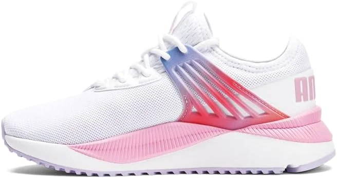 کفش ورزشی دخترانه پوما مدل Pacer Future Sunset Sky JR