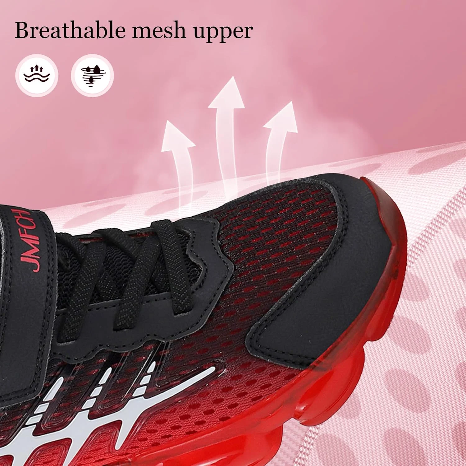 کفشهای ورزشی بافتنی توری پسرانه دخترانه JMFCHI، کفشهای دویدن سبک وزن و تنفسی برای کفشهای ورزشی غیررسمی و مد روز کودکان کفشهای ورزشی بافتنی توری پسرانه دخترانه JMFCHI، کفشهای دویدن سبک وزن و تنفسی برای کفشهای ورزشی غیررسمی و مد روز کودکان