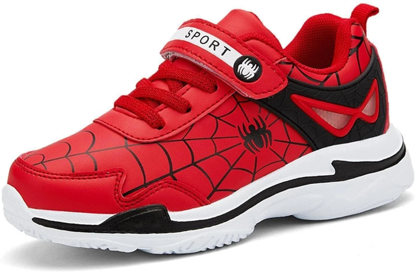 کفش های پسرانه و دخترانه AQILUBEI، کفش های تنیس ضد لغزش بچه گانه، کفش های ورزشی تنفسی بند دار برای دویدن، پیاده روی و باشگاه