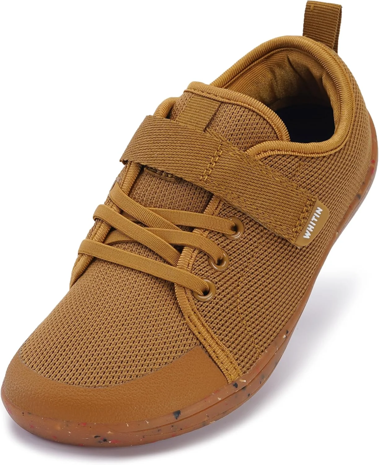 کفش های پابرهنه پهن بچه گانه ویتین، مناسب پسران و دختران، با پنجه مینیمالیستی، کفش ورزشی بدون پاشنه، سایز 13، مناسب پیاده روی، کفش مدرسه، تنیس، باشگاه، خاکستری، آدامسی، سایز 31