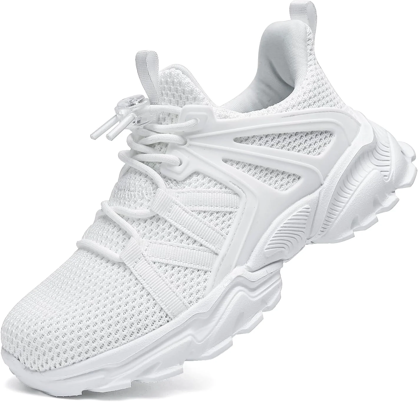 کفش‌های پسرانه و دخترانه Xingfujie، کفش‌های کتانی سبک وزن و تنفسی ورزشی دویدن برای کودکان نوپا/کودکان کوچک/کودکان بزرگ